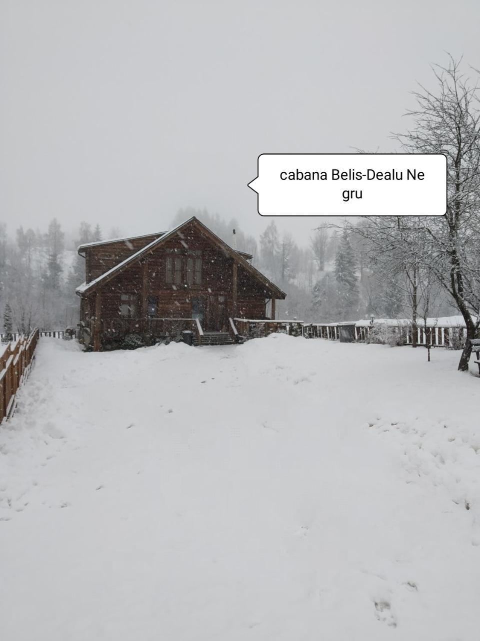 Cabana Belis Dealu Negru Exteriér fotografie